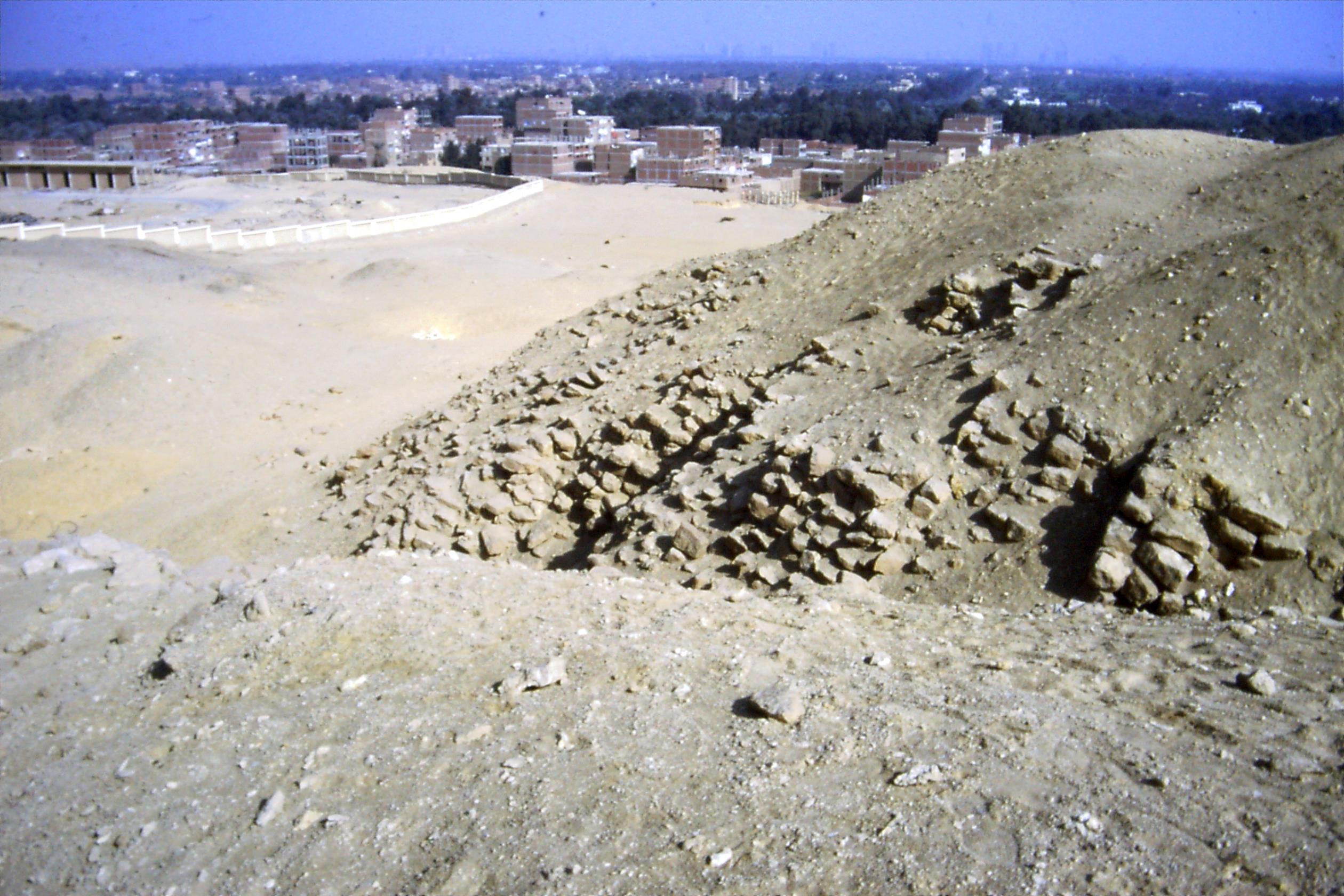 The Pyramid of Khaba at Zawyet el Aryan.